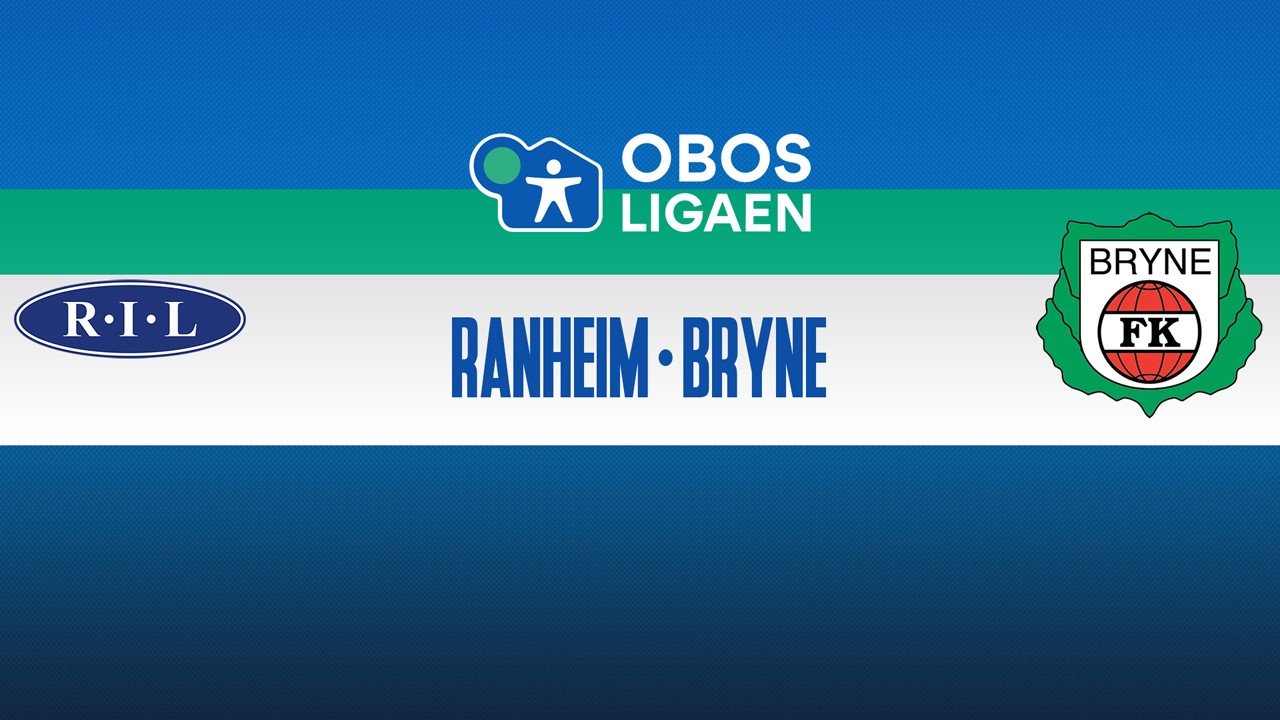 Ranheim vs Bryne poster