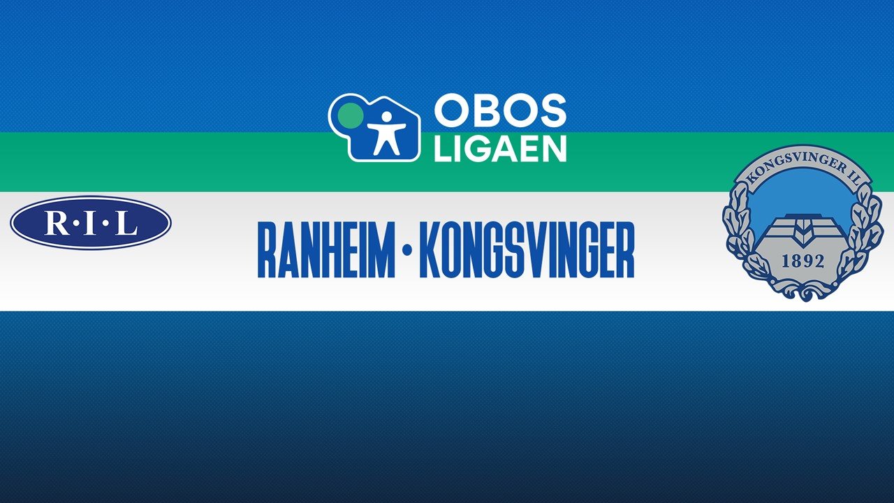 Ranheim vs Kongsvinger poster