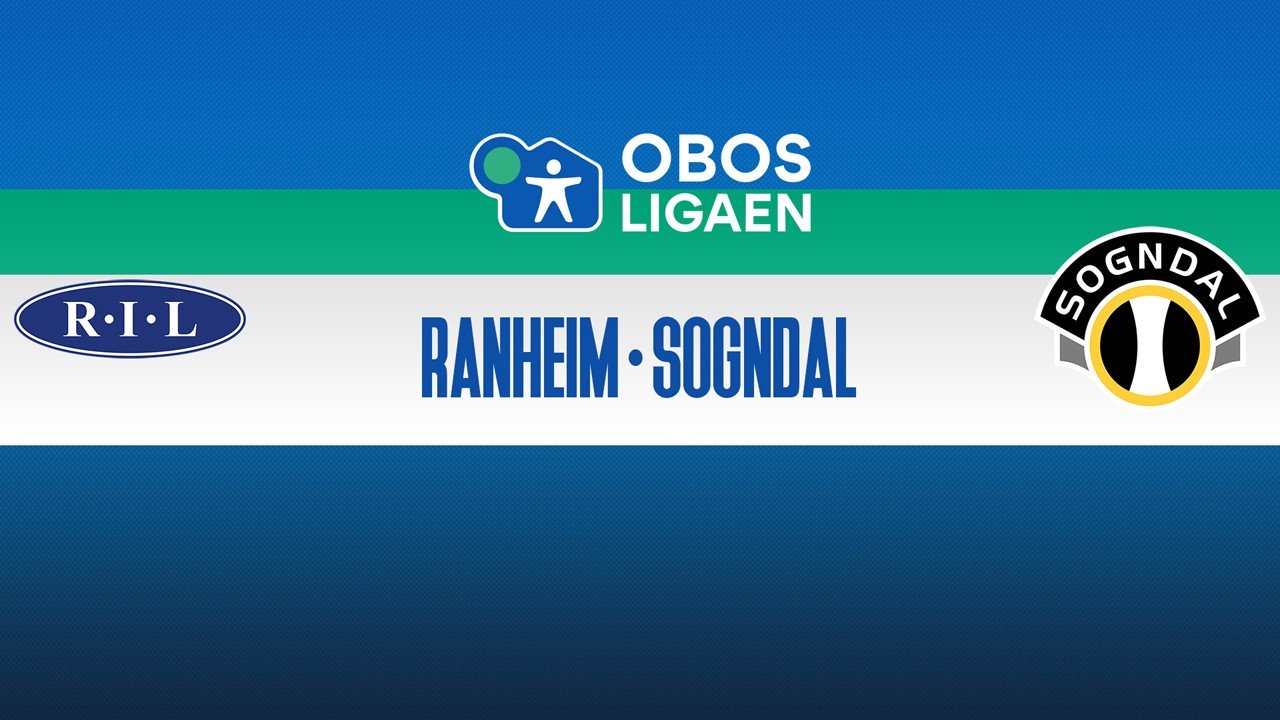 Ranheim vs Sogndal poster
