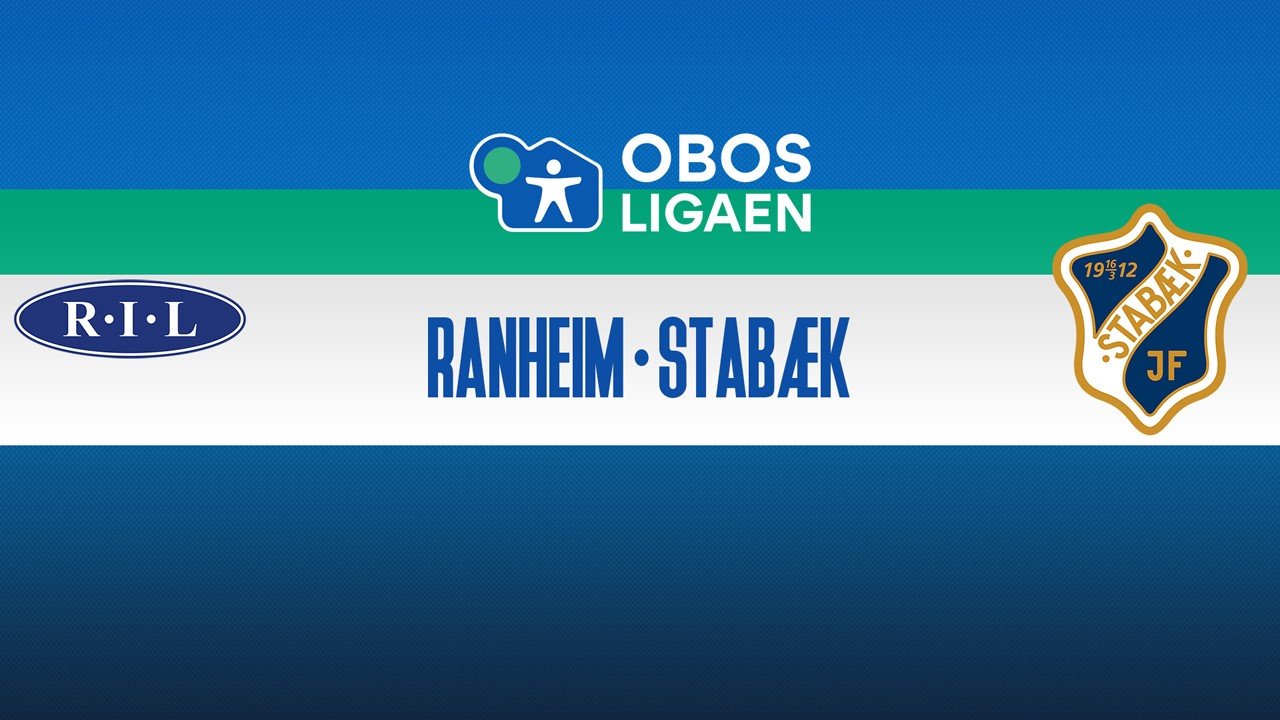 Ranheim vs Stabæk poster