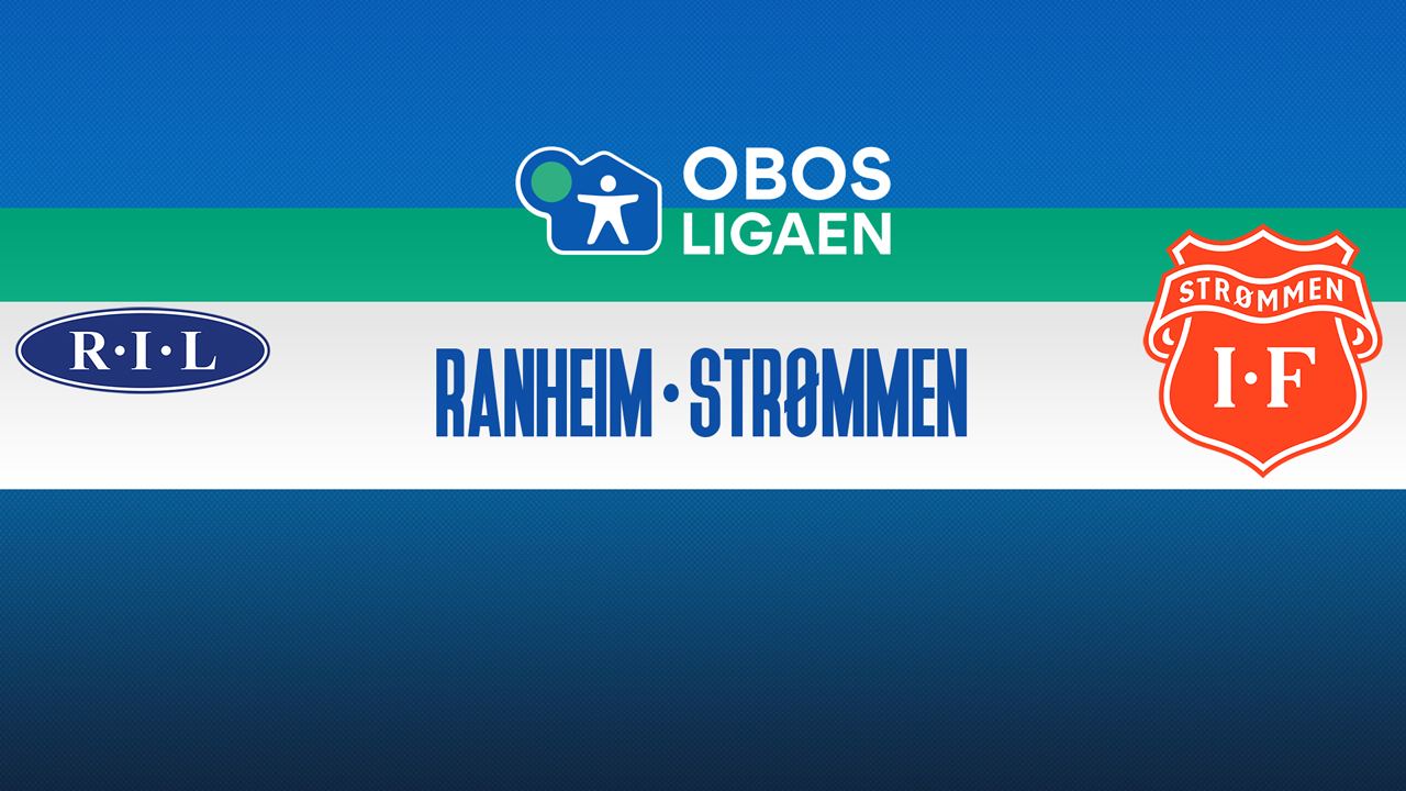 Ranheim vs Strømmen poster