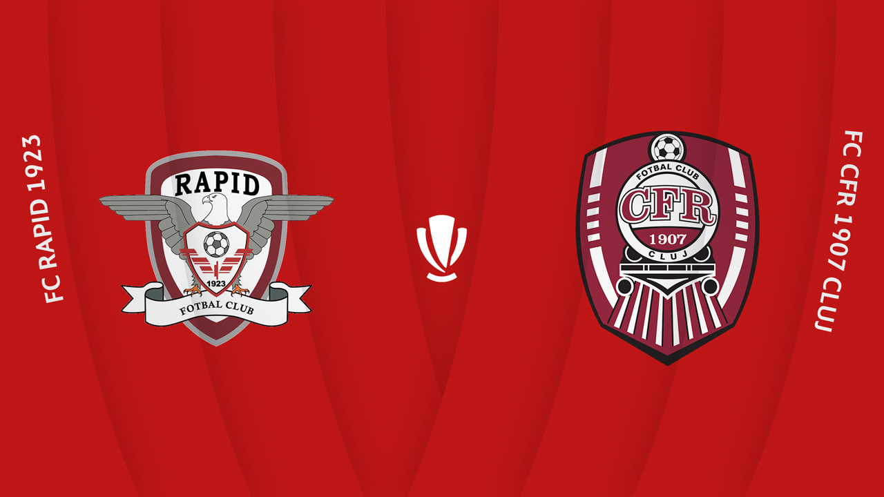 Rapid București vs CFR Cluj poster