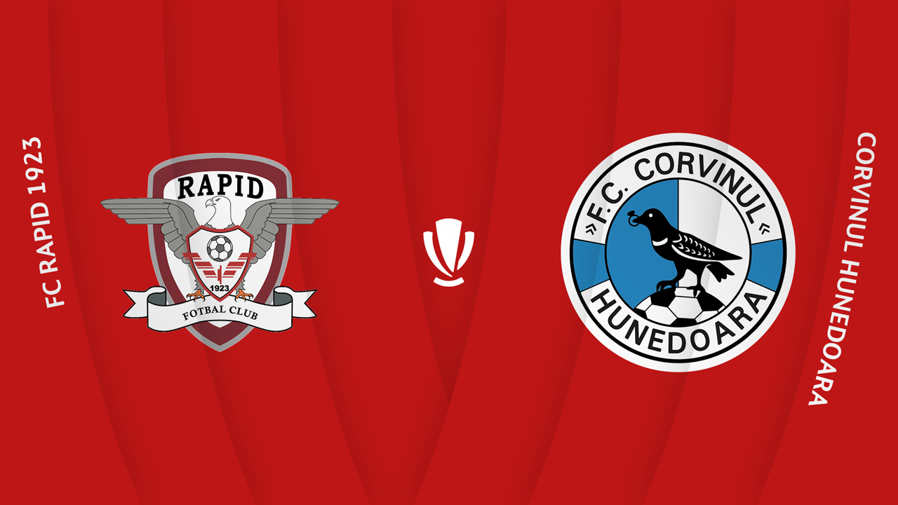 Rapid București vs Corvinul Hunedoara poster