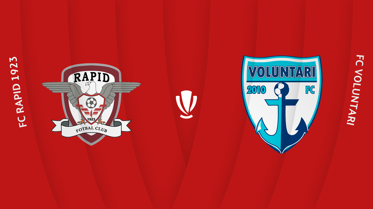 Rapid București vs Voluntari poster
