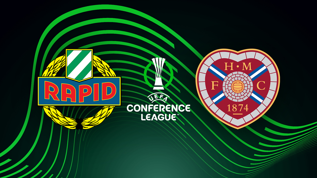 Rapid Vienna vs Heart of Midlothian poster
