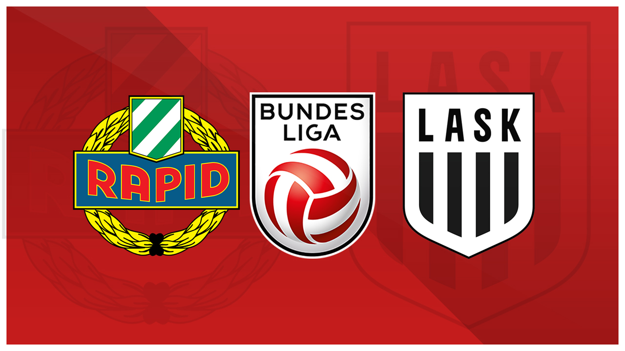 Rapid Vienna vs LASK poster