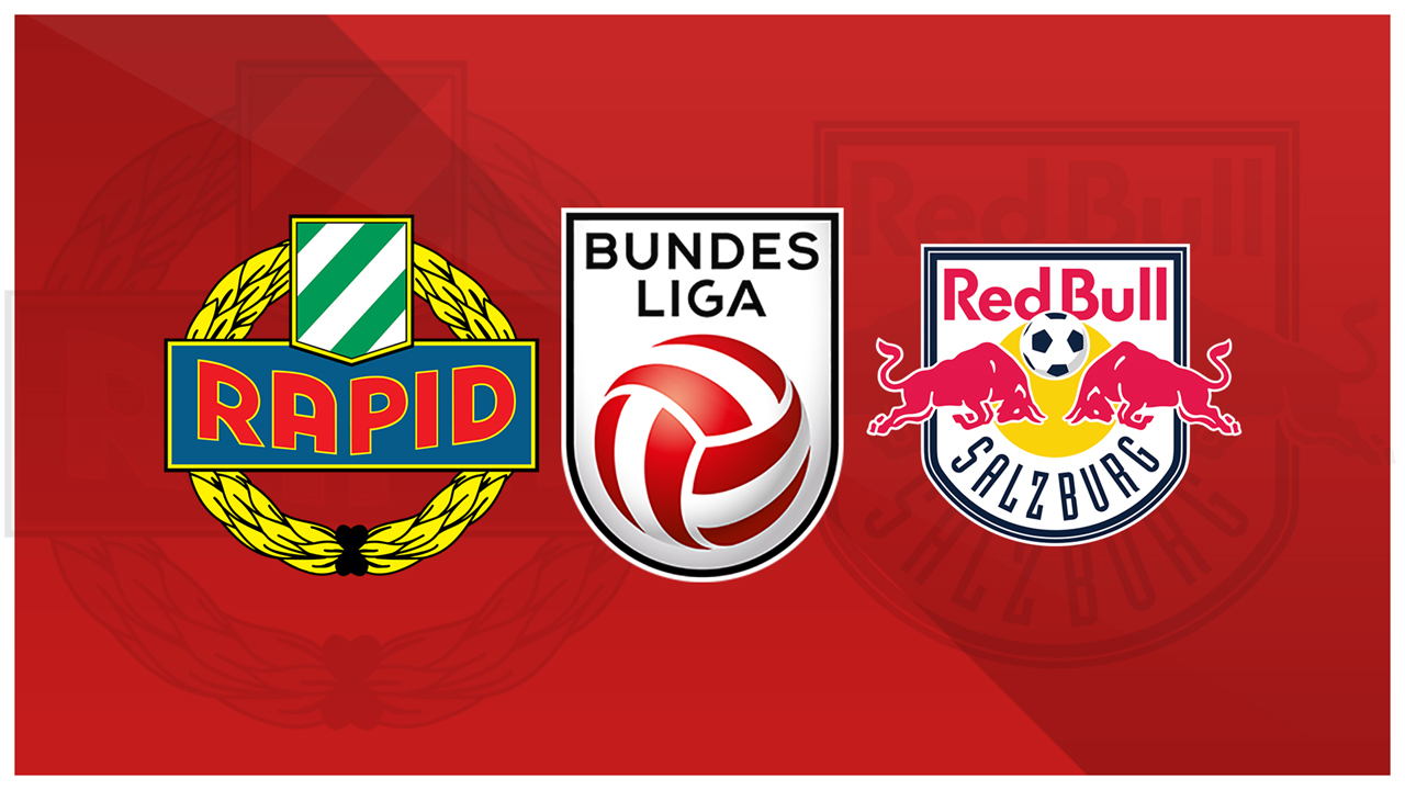 Rapid Vienna vs Red Bull Salzburg poster