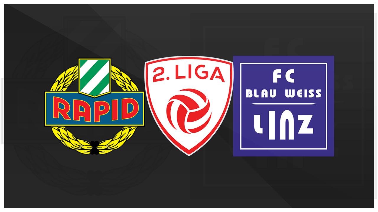 Rapid Wien II vs Blau-Weiß Linz poster
