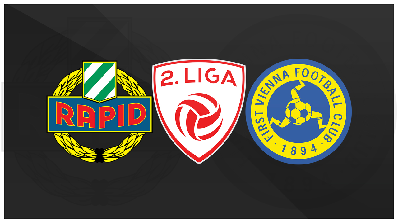 Rapid Wien II vs First Vienna poster