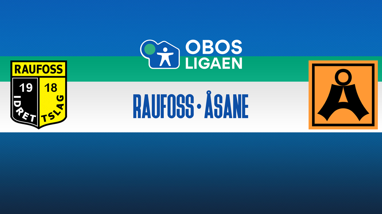 Raufoss vs Åsane poster