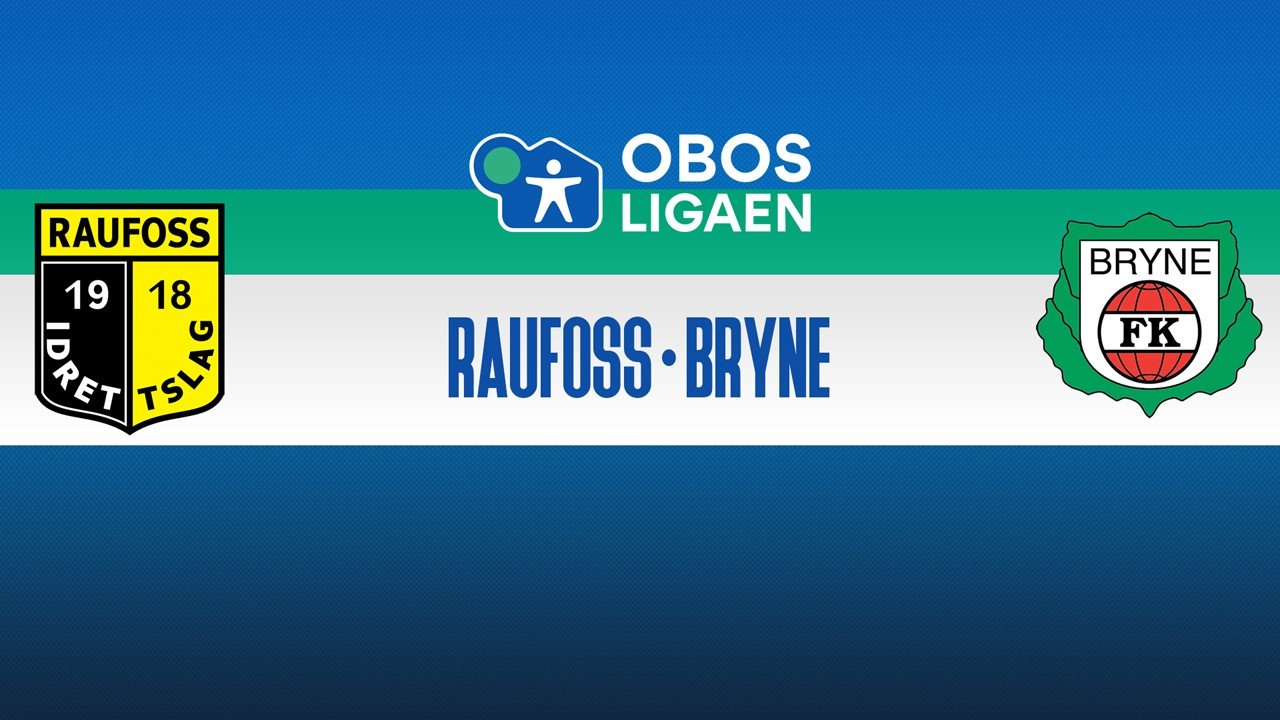 Raufoss vs Bryne poster
