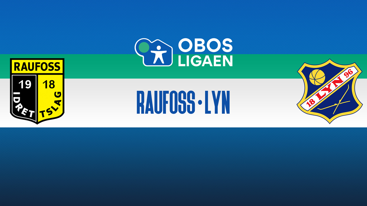 Raufoss vs Lyn poster