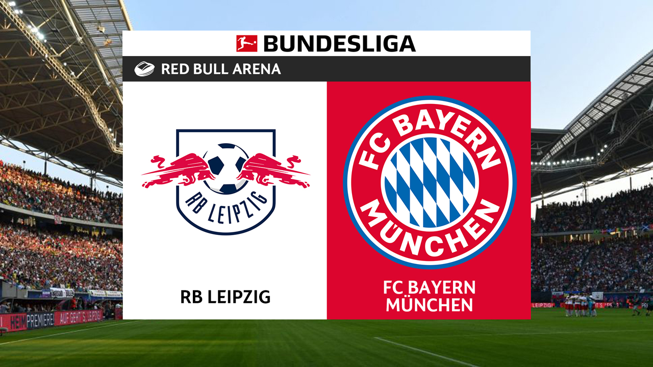 RB Leipzig vs Bayern Munich poster