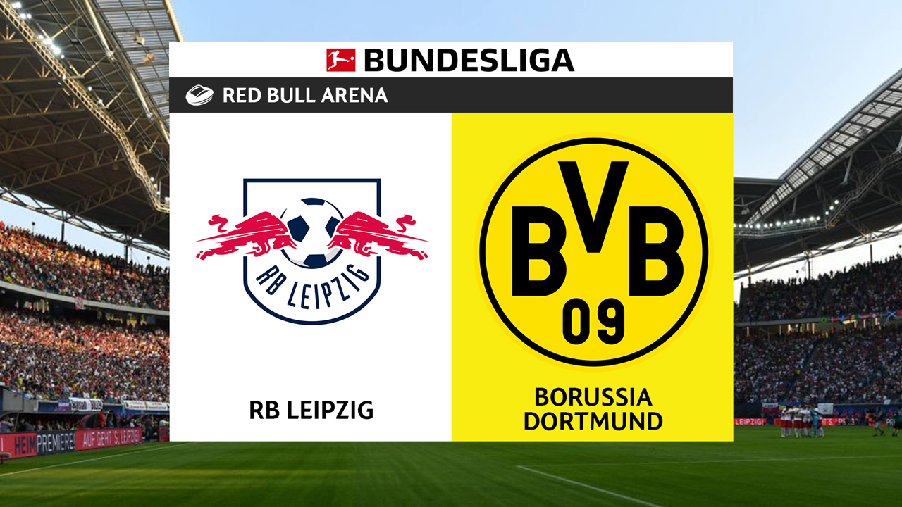 RB Leipzig vs Borussia Dortmund poster