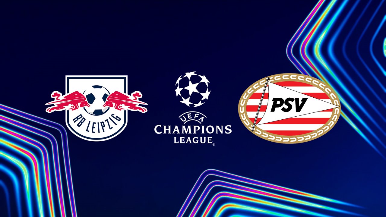 RB Leipzig vs PSV Eindhoven poster