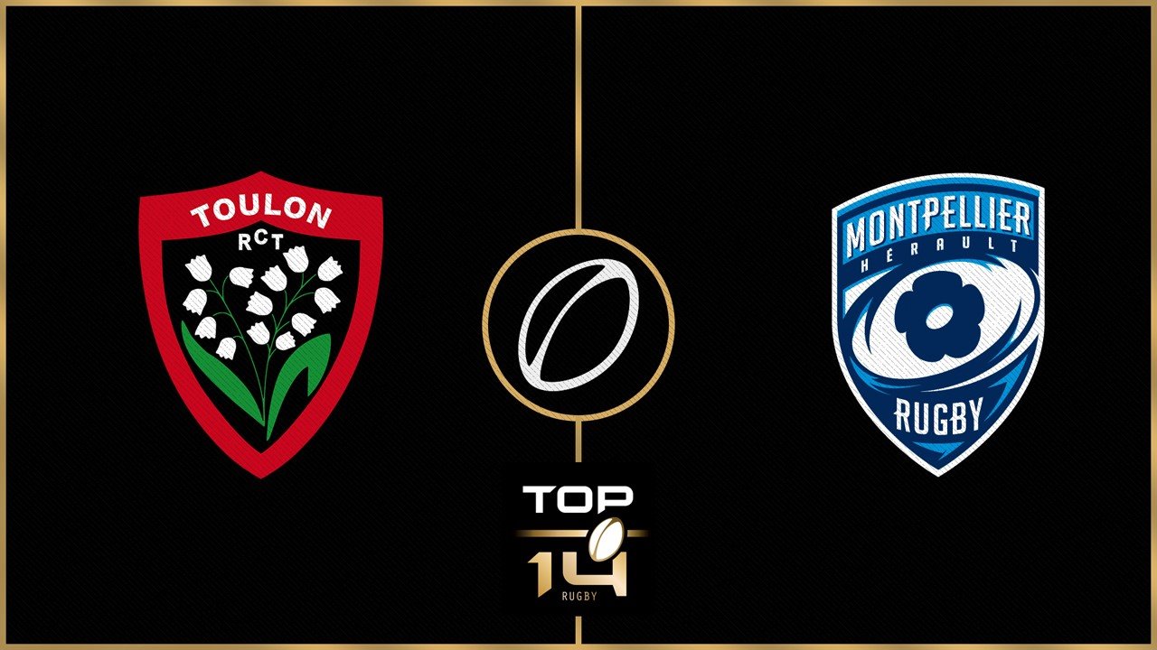 RC Toulonnais vs Montpellier Hérault Rugby poster
