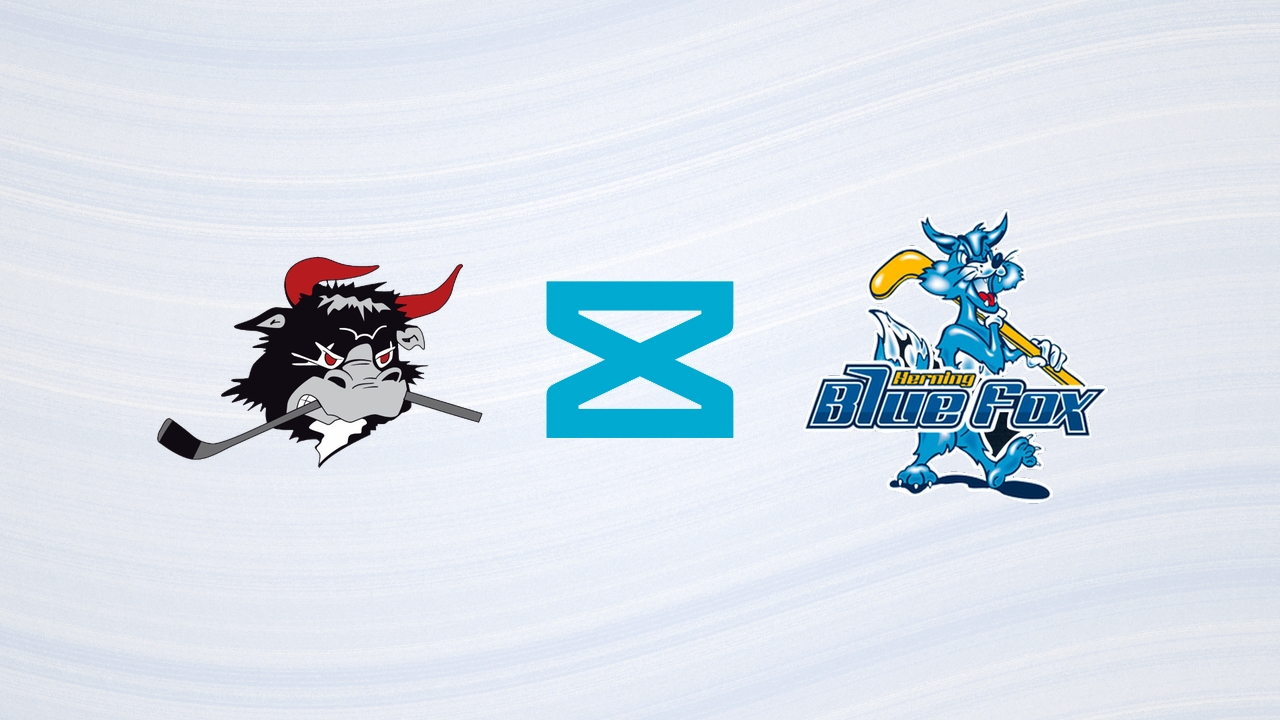 Rødovre Mighty Bulls vs Herning Blue Fox poster
