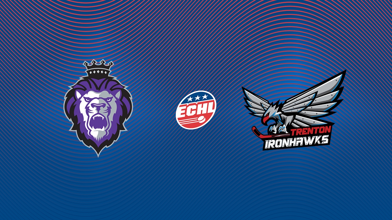 Reading Royals vs Trenton Ironhawks poster