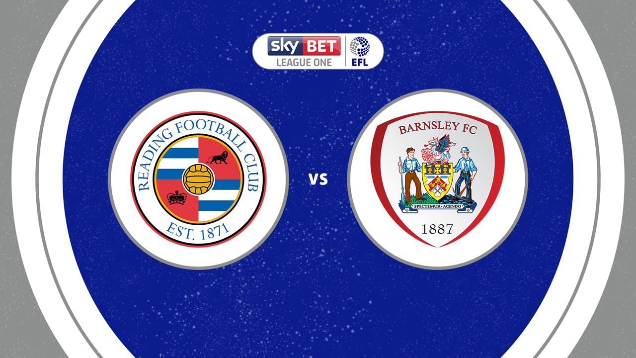 Reading vs Barnsley poster