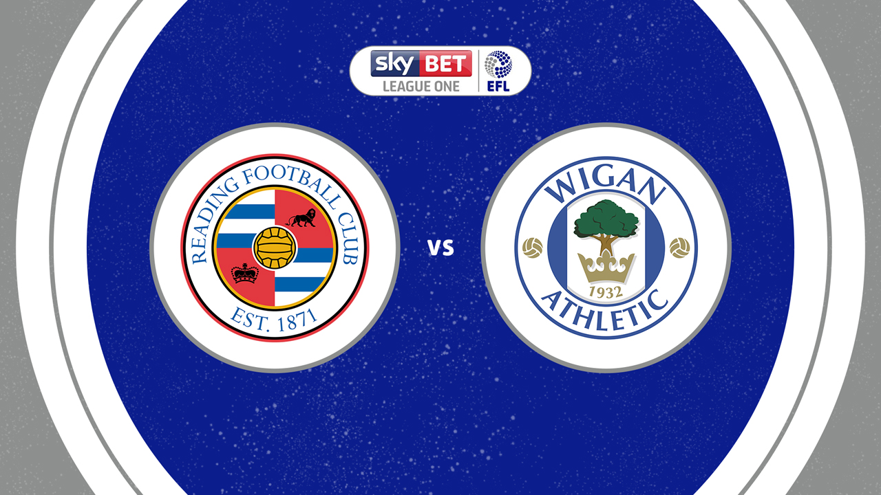 Reading vs Wigan Athletic poster
