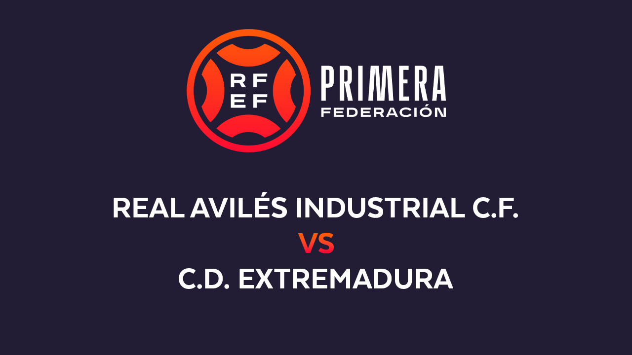 Real Avilés Industrial vs Extremadura poster