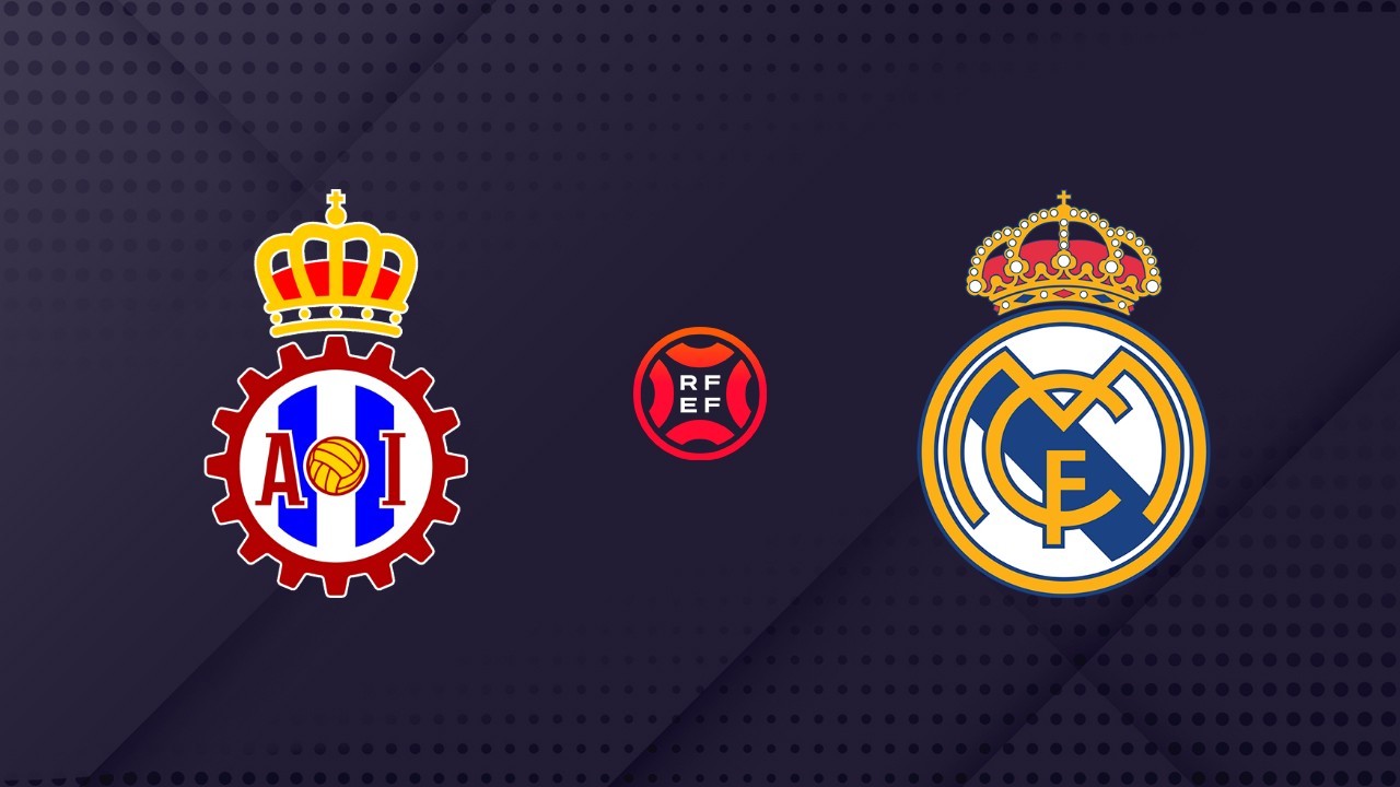 Real Avilés vs Real Madrid Castilla poster