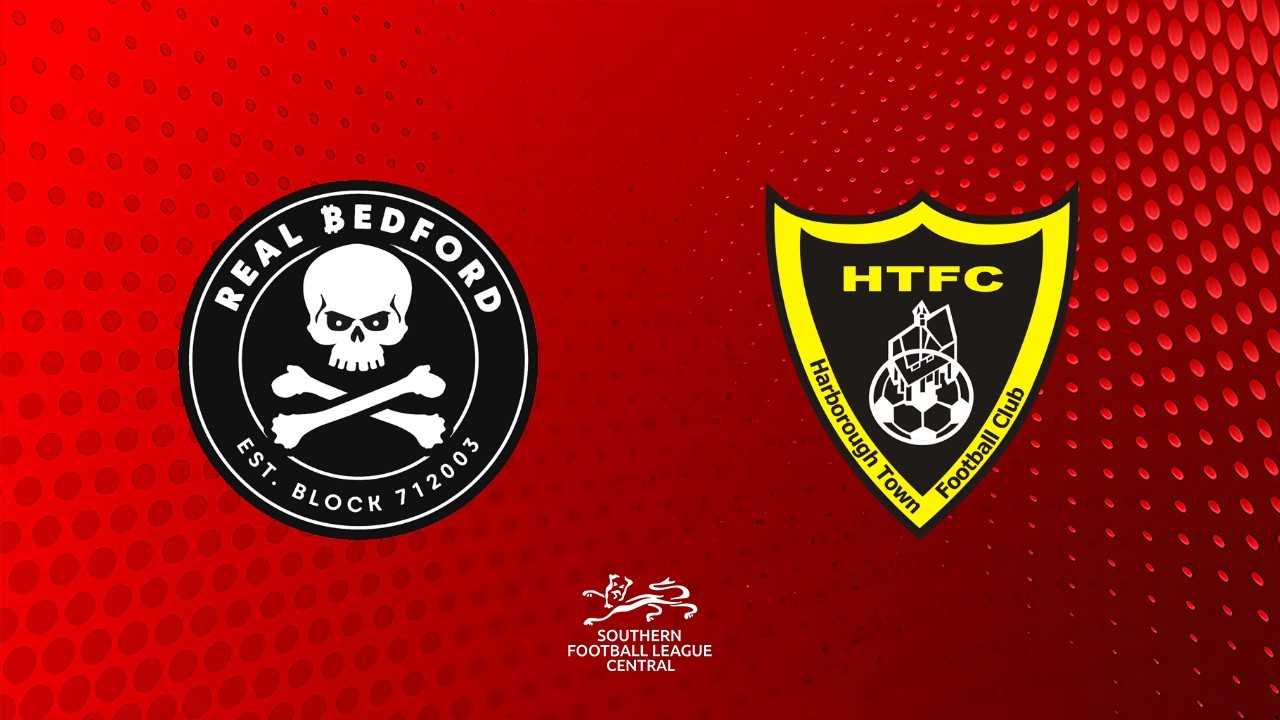 Real Bedford vs Harborough Town poster