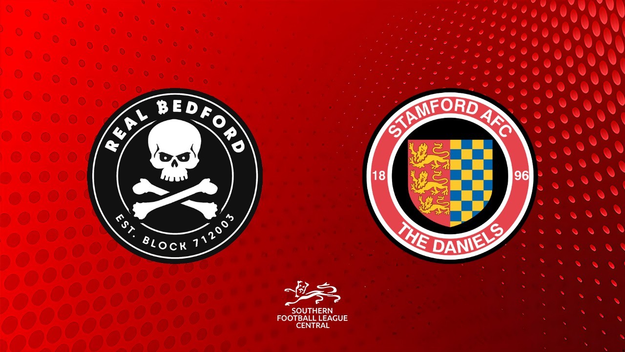 Real Bedford vs Stamford poster