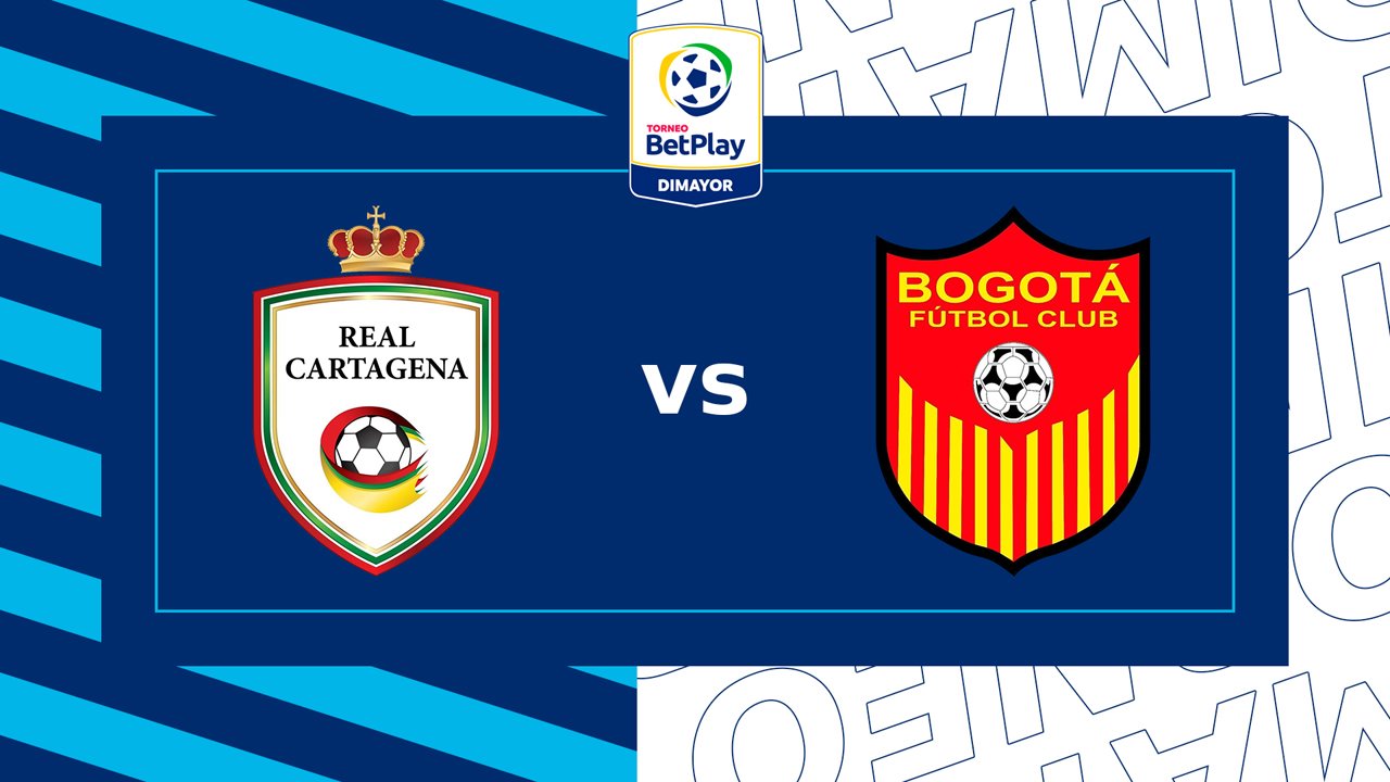 Real Cartagena vs Bogotá poster