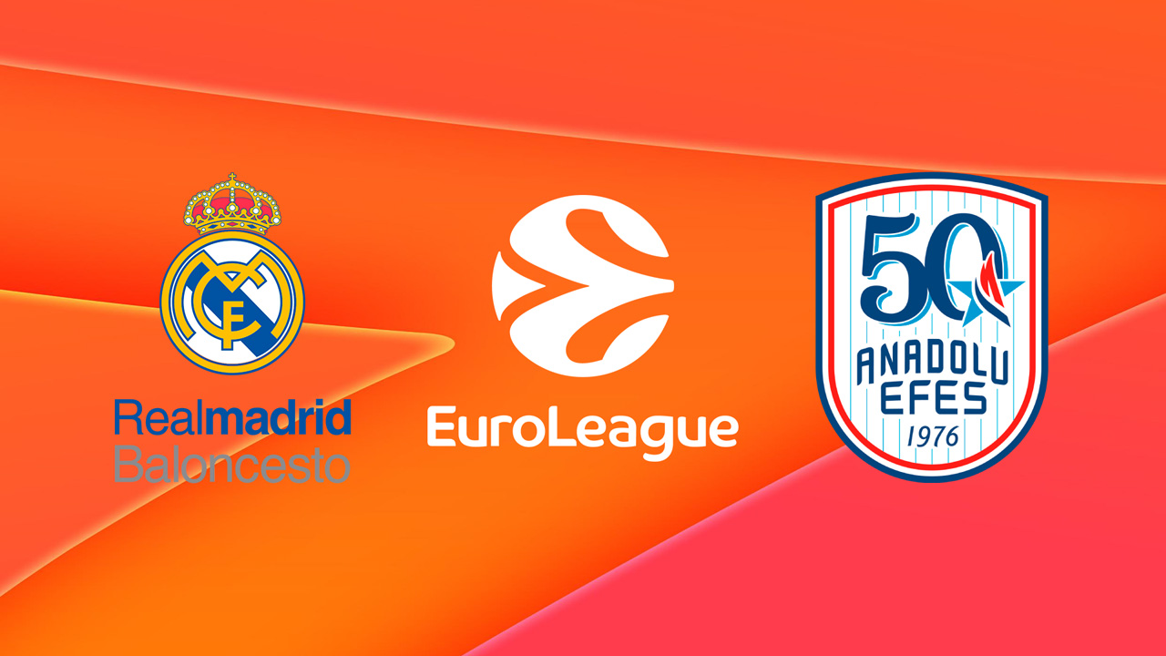 Real Madrid Baloncesto vs Anadolu Efes SK poster