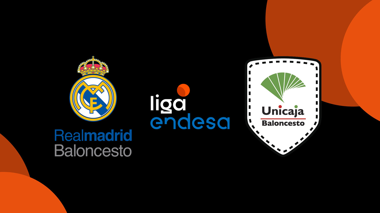Real Madrid Baloncesto vs Baloncesto Málaga poster