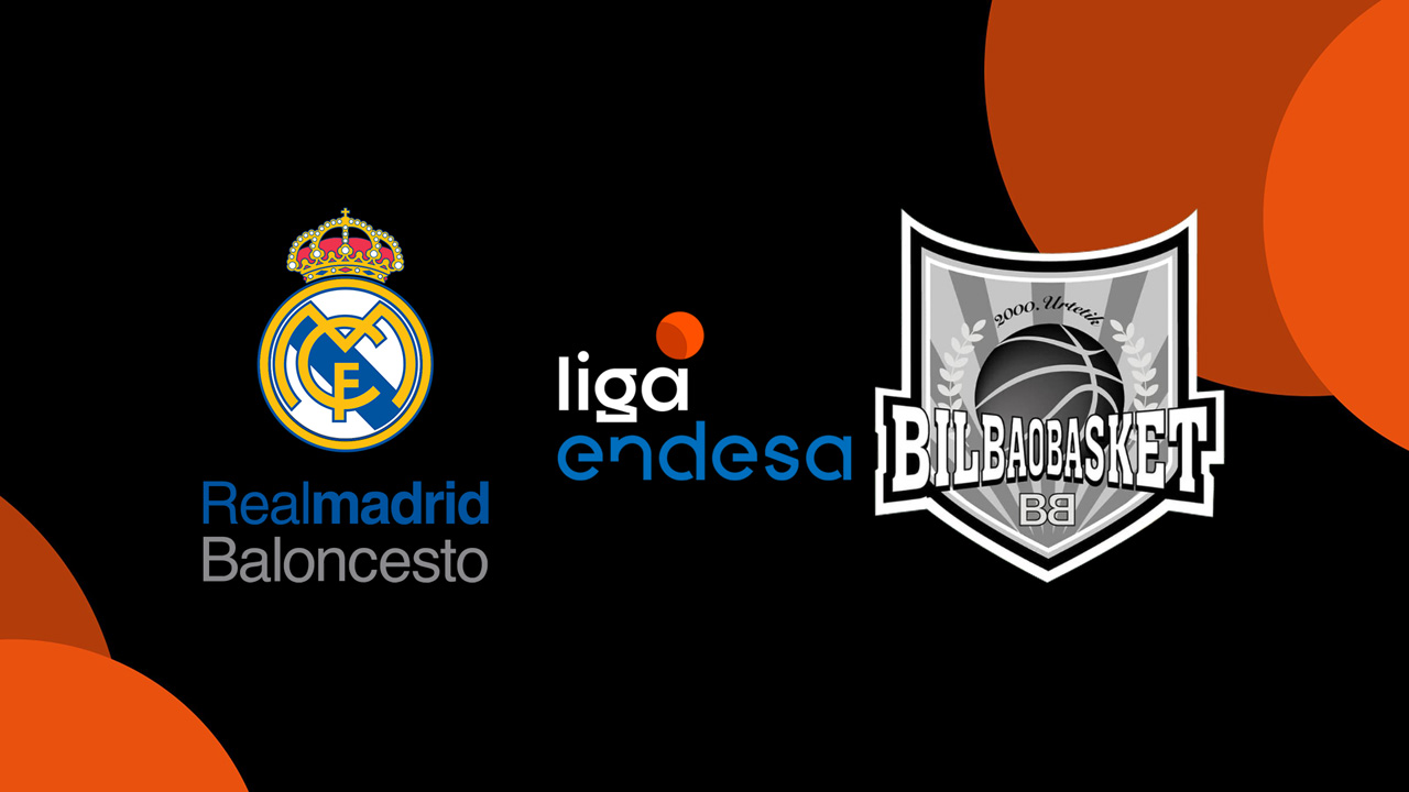 Real Madrid Baloncesto vs Bilbao Basket poster
