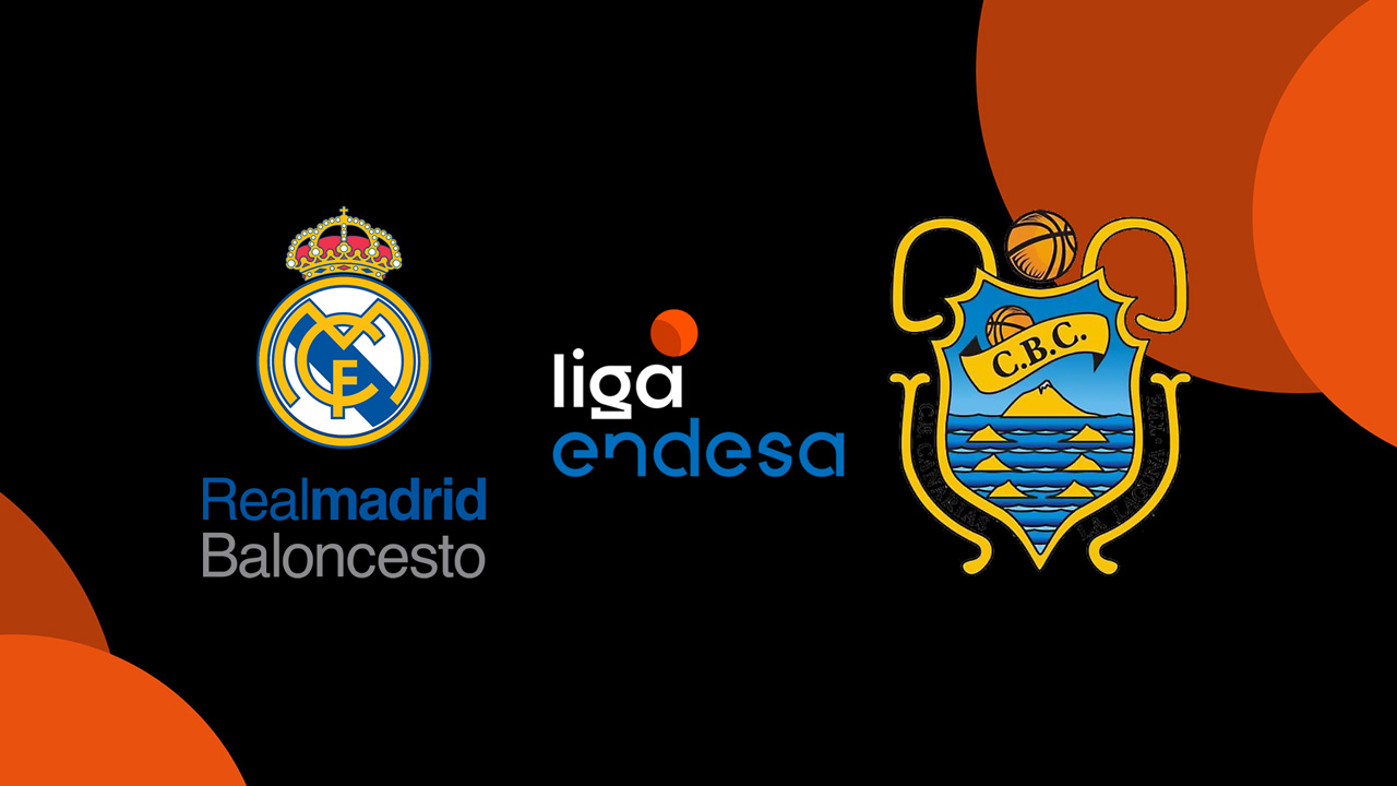 Real Madrid Baloncesto vs CB 1939 Canarias poster