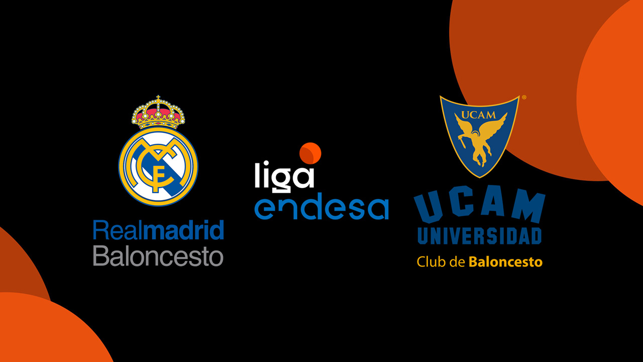 Real Madrid Baloncesto vs CB Murcia poster