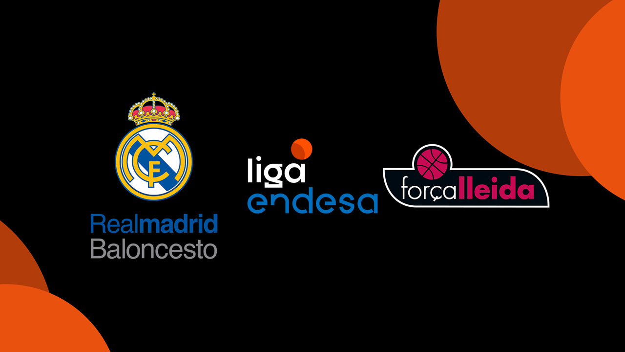 Real Madrid Baloncesto vs Força Lleida CE poster