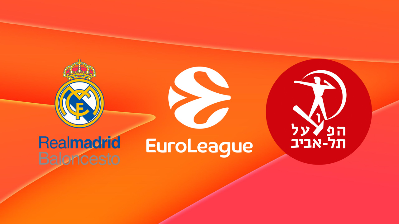 Real Madrid Baloncesto vs Hapoel Tel Aviv BC poster