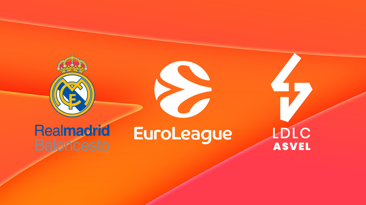 Real Madrid Baloncesto vs Lyon-Villeurbanne poster