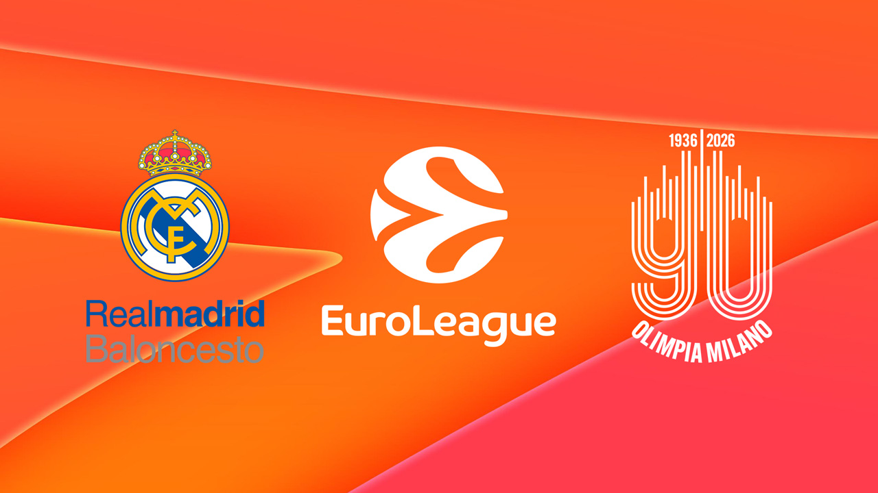Real Madrid Baloncesto vs Olimpia Milano poster
