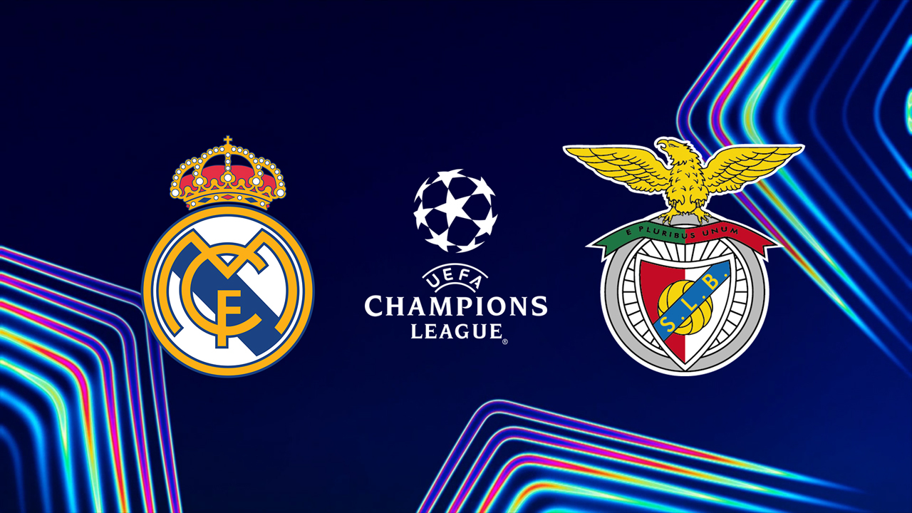 Real Madrid vs Benfica poster
