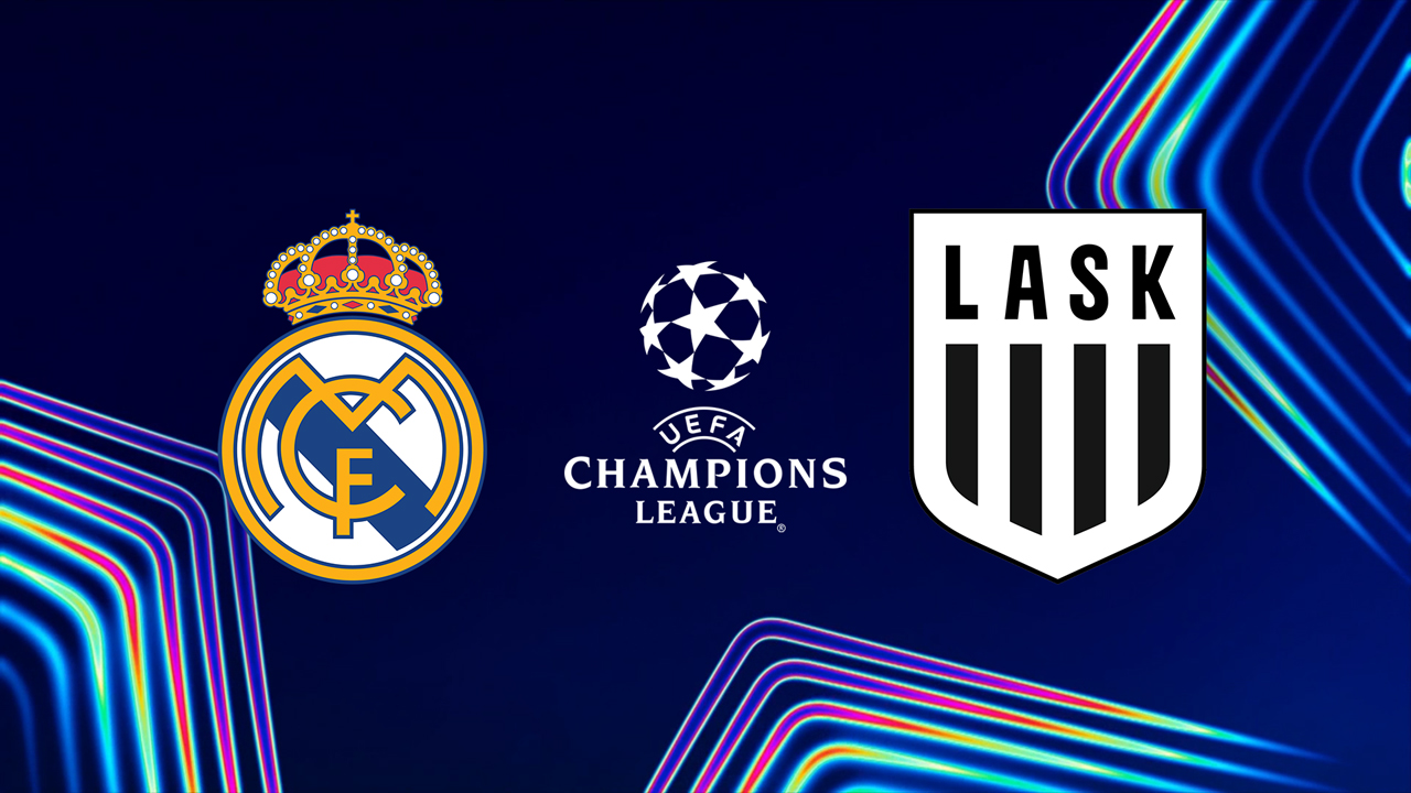 Real Madrid vs LASK poster