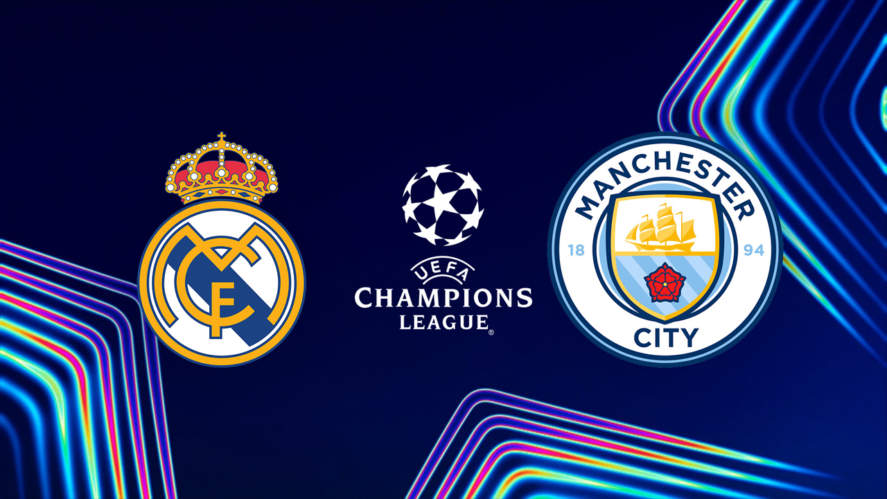 Real Madrid vs Manchester City poster
