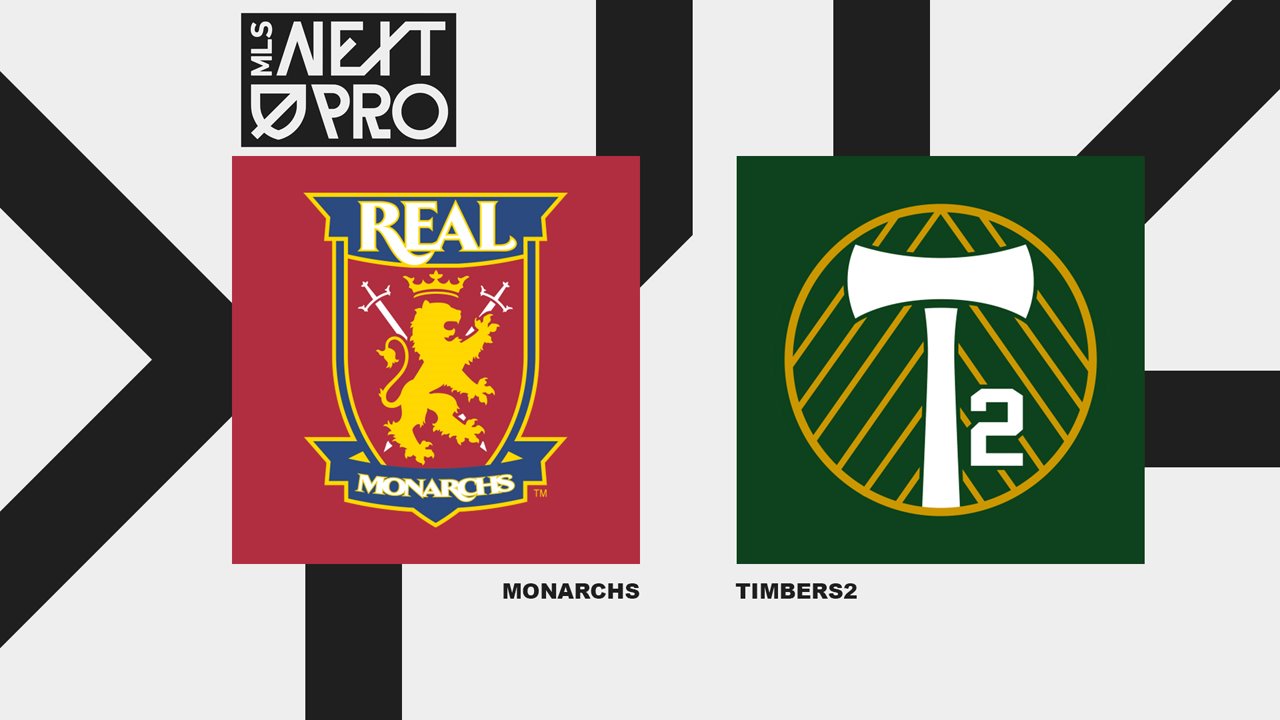 Real Monarchs vs Portland Timbers II poster