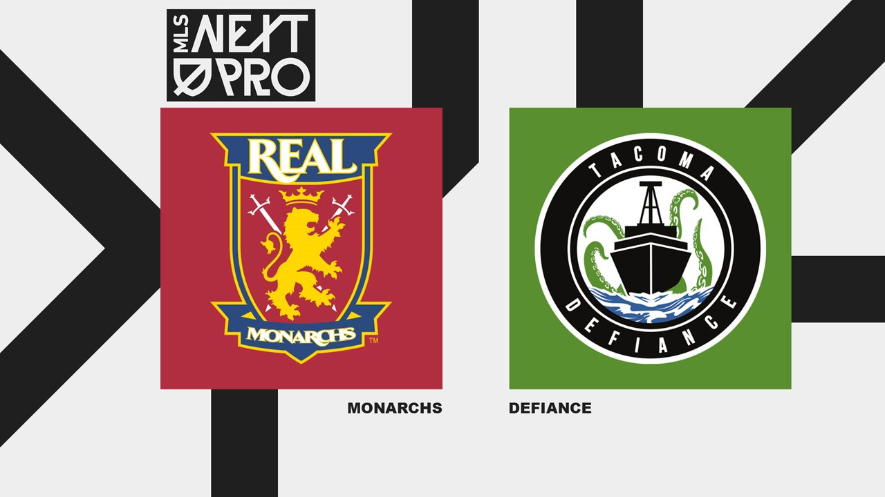Real Monarchs vs Tacoma Defiance poster