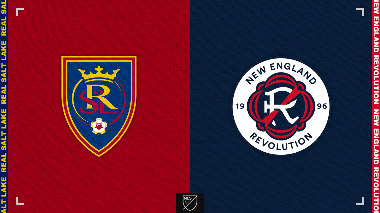 Real Salt Lake vs New England Revolution poster