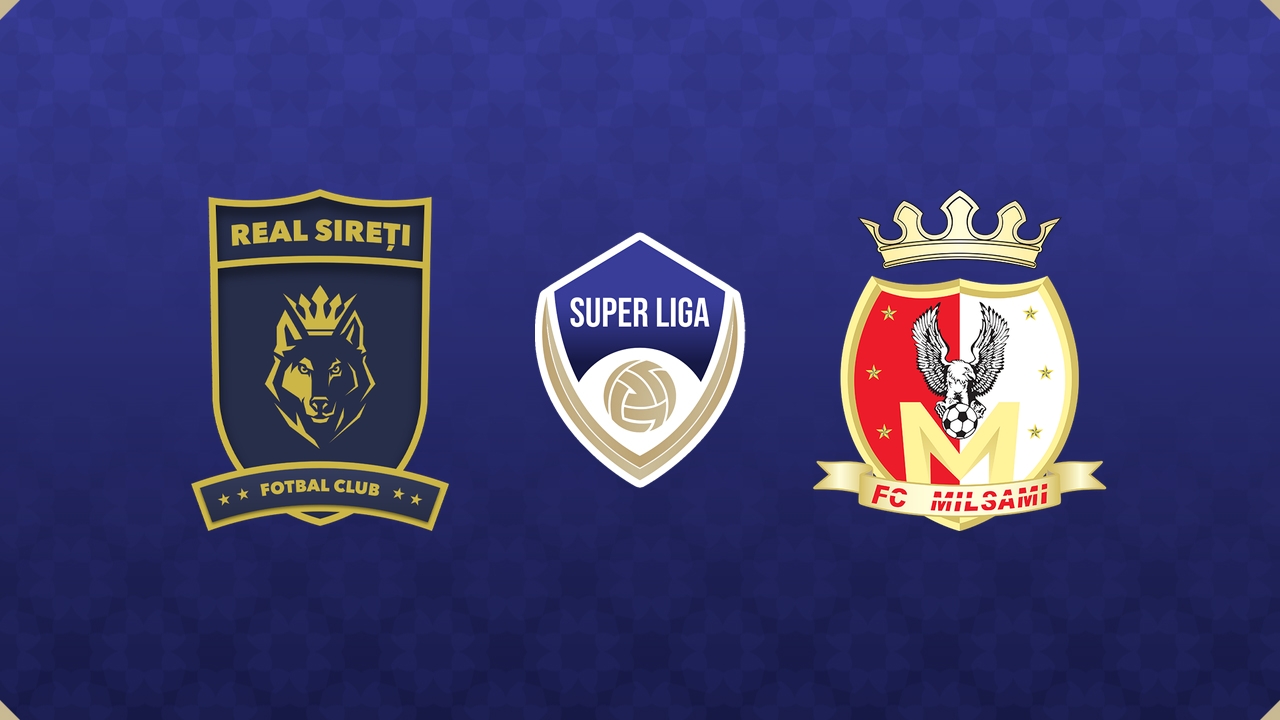 Real Sireți vs Milsami Orhei poster