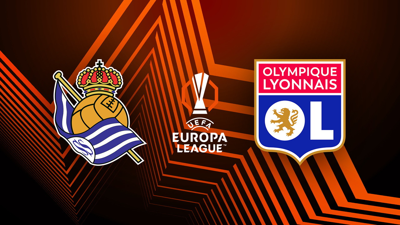 Real Sociedad vs Lyon poster