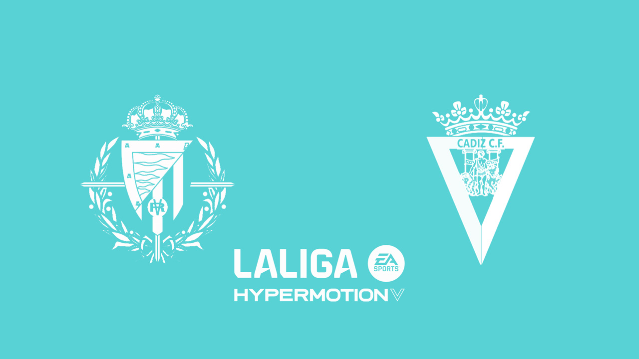 Real Valladolid vs Cádiz poster