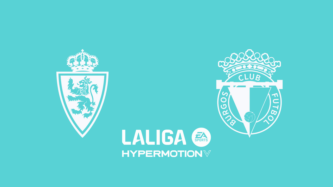 Real Zaragoza vs Burgos poster