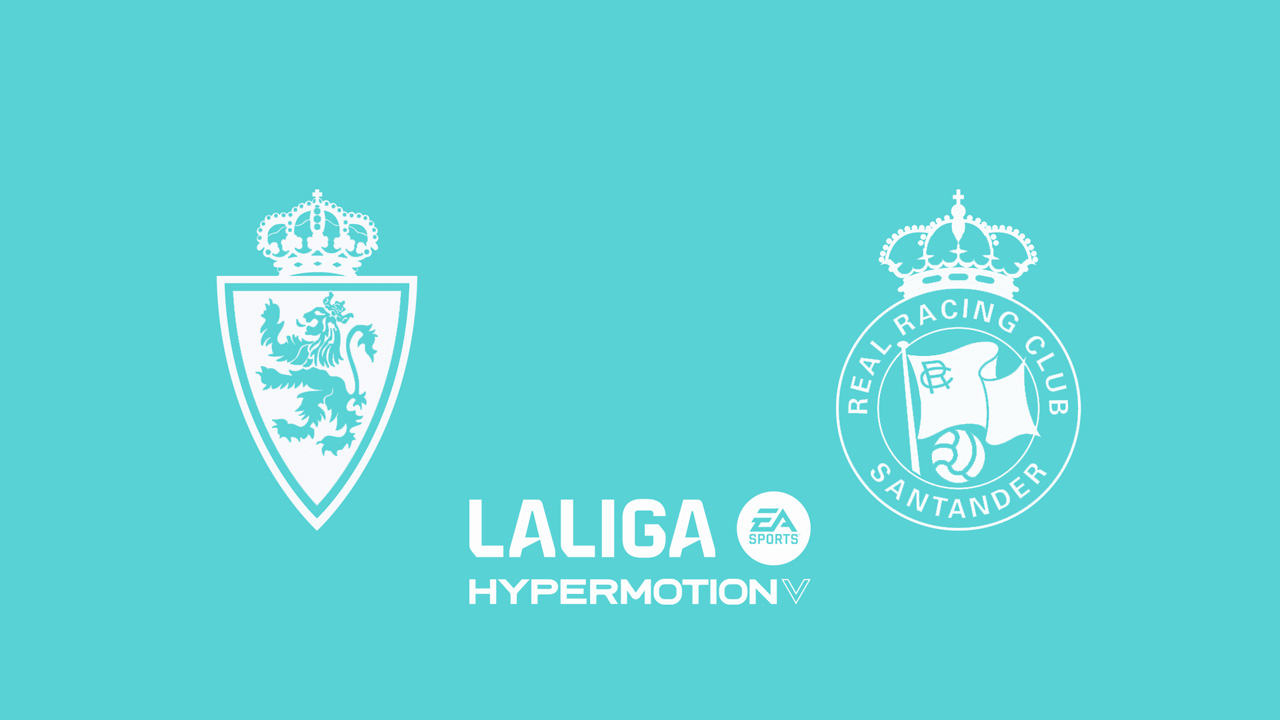 Real Zaragoza vs Racing de Santander poster