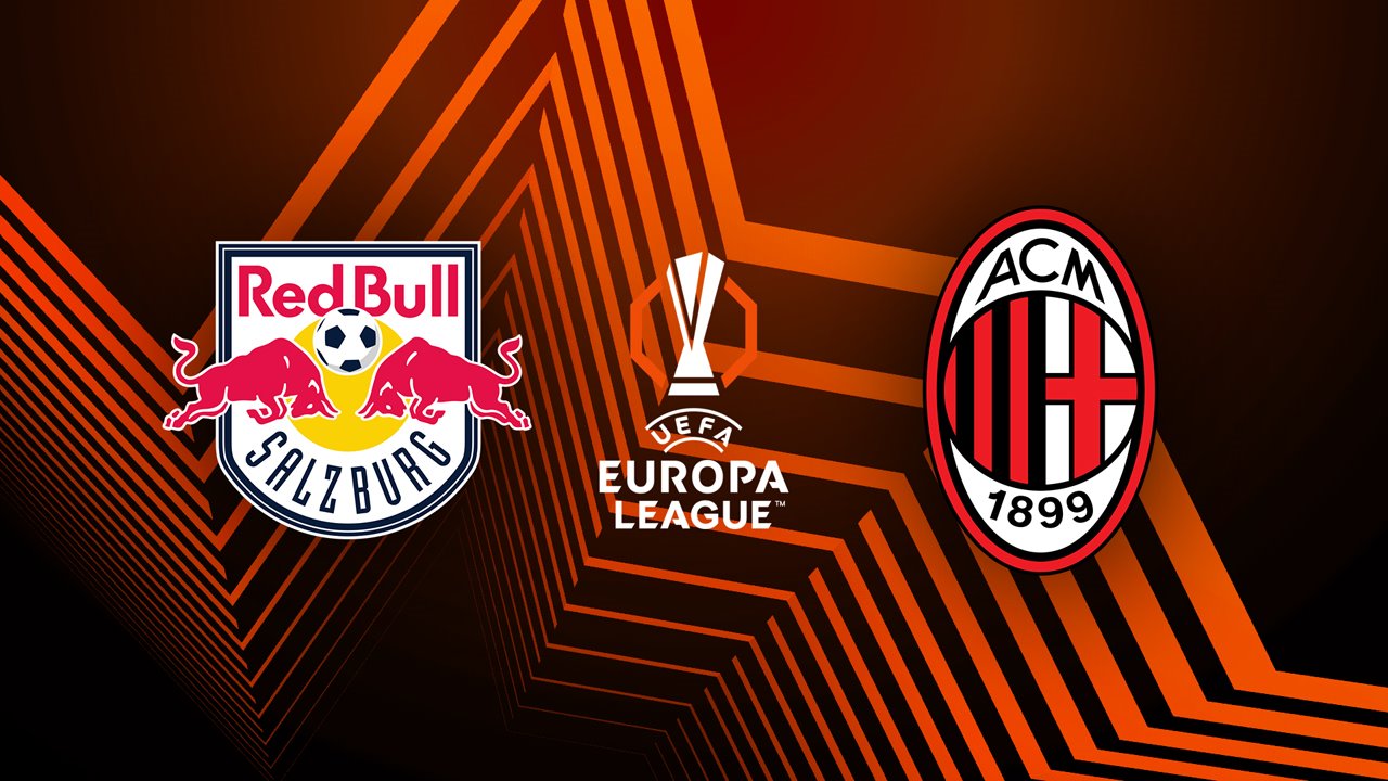 Red Bull Salzburg vs AC Milan poster